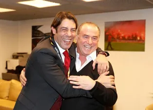 Fatih Terim eski öğrencisi Rui Costa ile buluştu