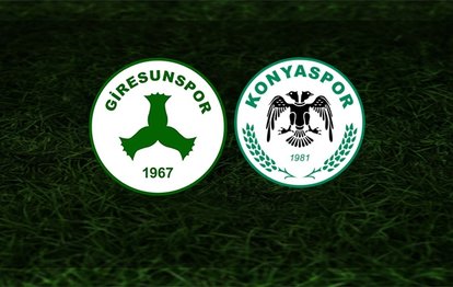 Giresunspor - Konyaspor maçı saat kaçta hangi kanalda canlı yayınlanacak?