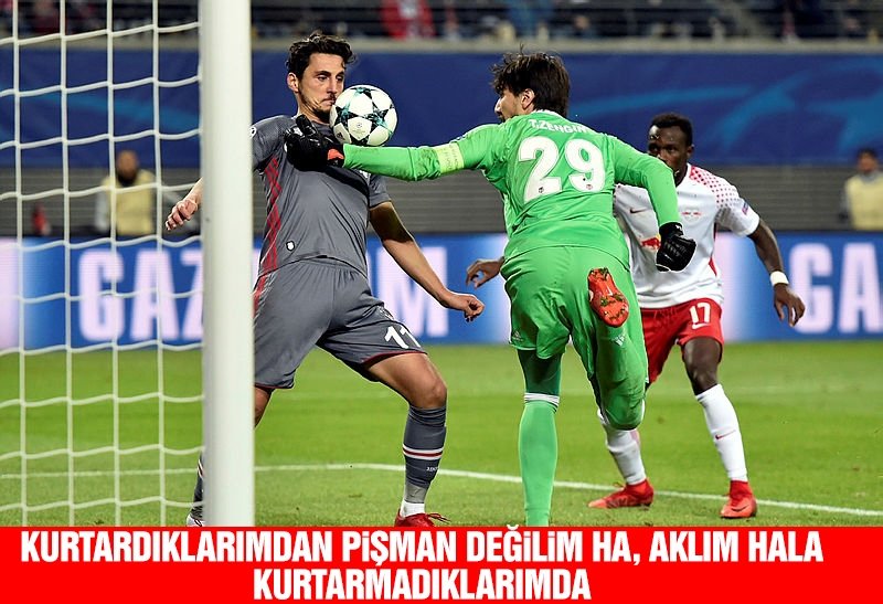 Leipzig - Beşiktaş capsleri