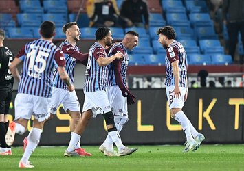 Trabzonspor iç sahada fark yarattı!