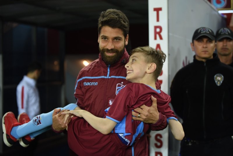 Trabzonspor - Kayserispor maçından kareler