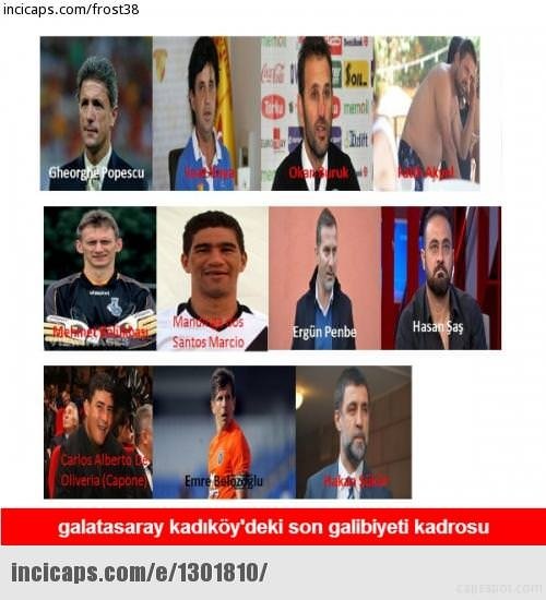 Derbi öncesi için yapılan 20 caps: 20 Kasım