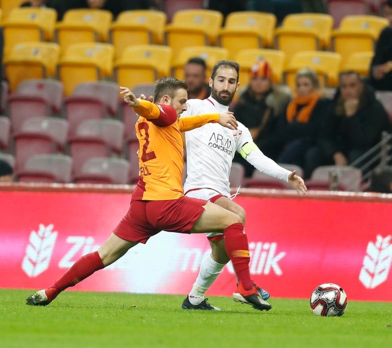 Galatasaray - Boluspor maçından kareler