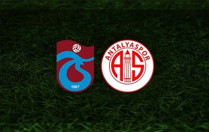 Trabzonspor - Antalyaspor maçı ne zaman, saat kaçta ve hangi kanalda? | Süper Lig