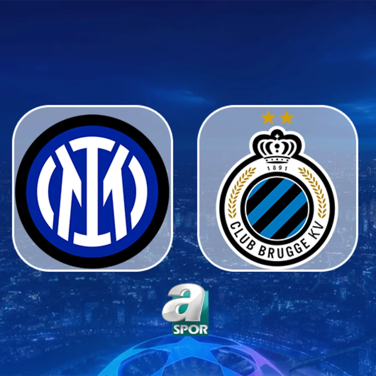 Inter - Club Brugge karşılaşması nerede, saat kaçta oynanacak?