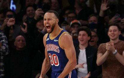 New York Knicks-Golden State Warriors maçında Stephen Curry tarihe geçti!