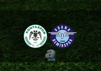 Konyaspor - A. Demirspor | CANLI