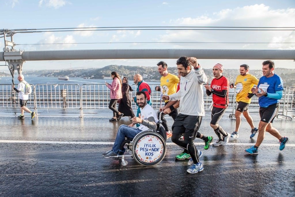 Vodafone 38. İstanbul Maratonu’ndan kareler