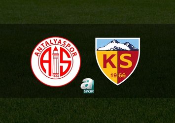 Antalyaspor Kayserispor maçı saat kaçta, hangi kanalda? Hesap.com Antalyaspor Zecorner Kayserispor maçı bilgileri!