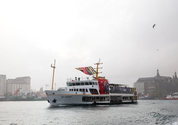 F.Bahçe Gazi Mustafa Kemal Atatürk'ü andı