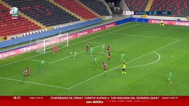 GOL | Gaziantep FK 2-0 Serik Belediyespor