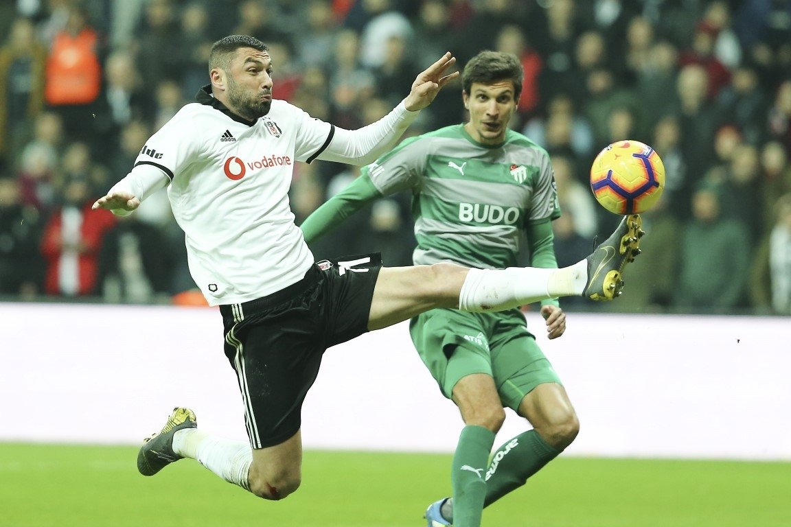 Beşiktaş - Bursaspor maçından kareler!