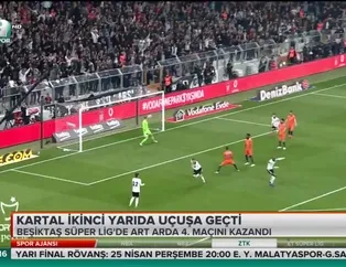 Kartal ikinci yarıda uçuşa geçti
