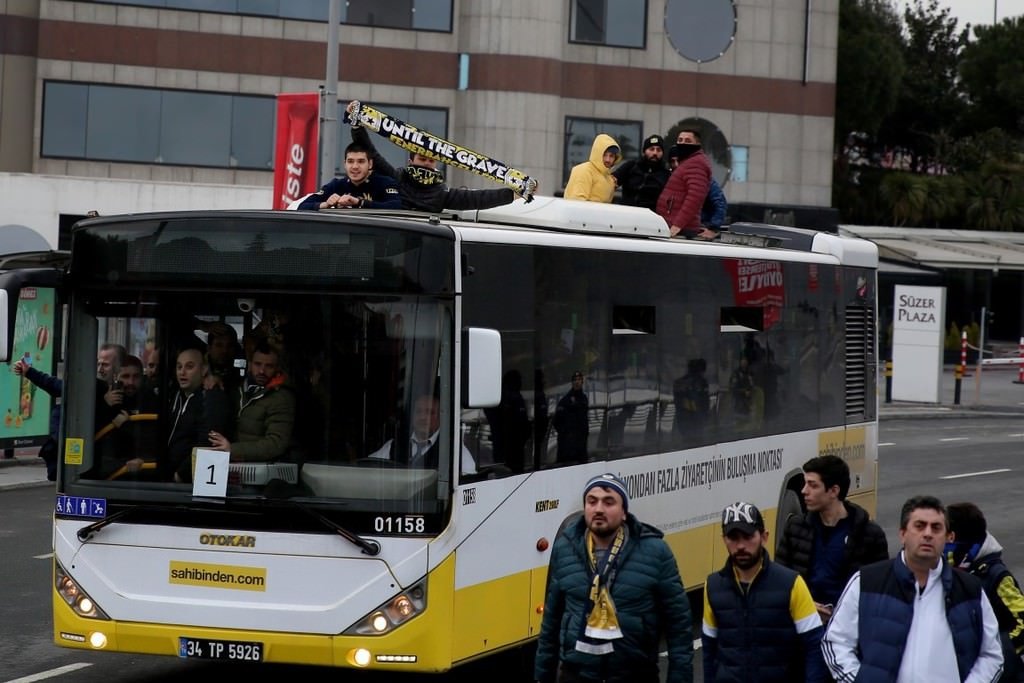 Fenerbahçe taraftarı Vodafone Arena’da