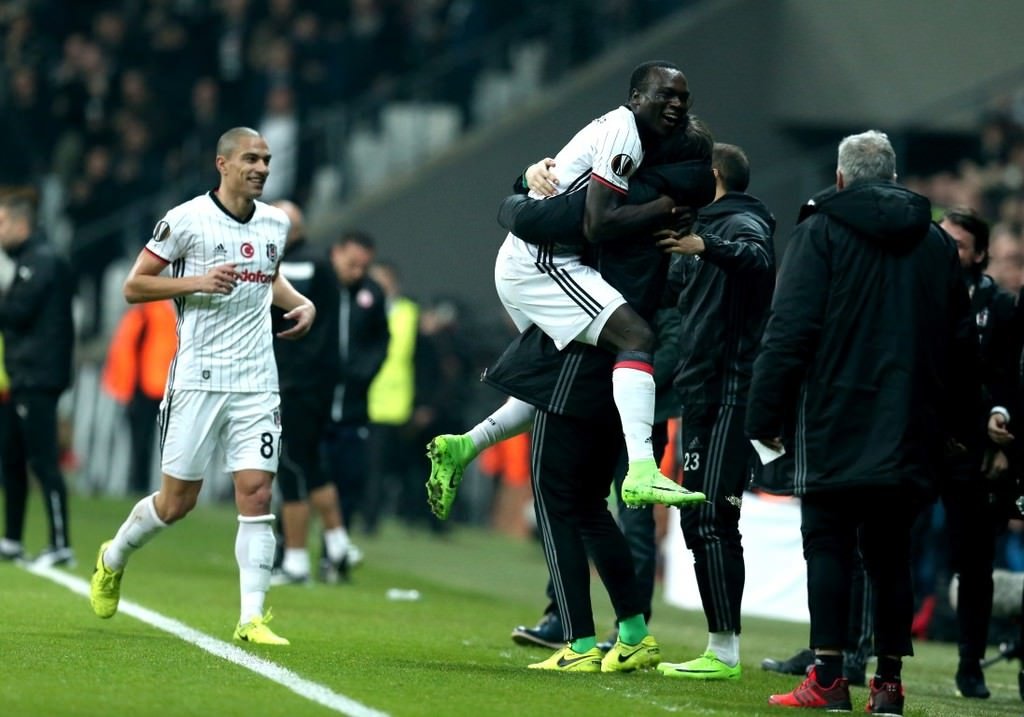 Beşiktaş - Hapoel Beer Sheva maçından kareler