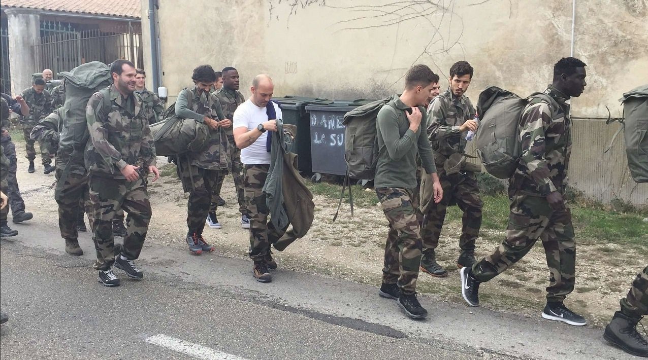 Salih Uçan askeri kampta!
