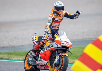 MotoGP'de Marc Marquez'den müthiş geri dönüş!