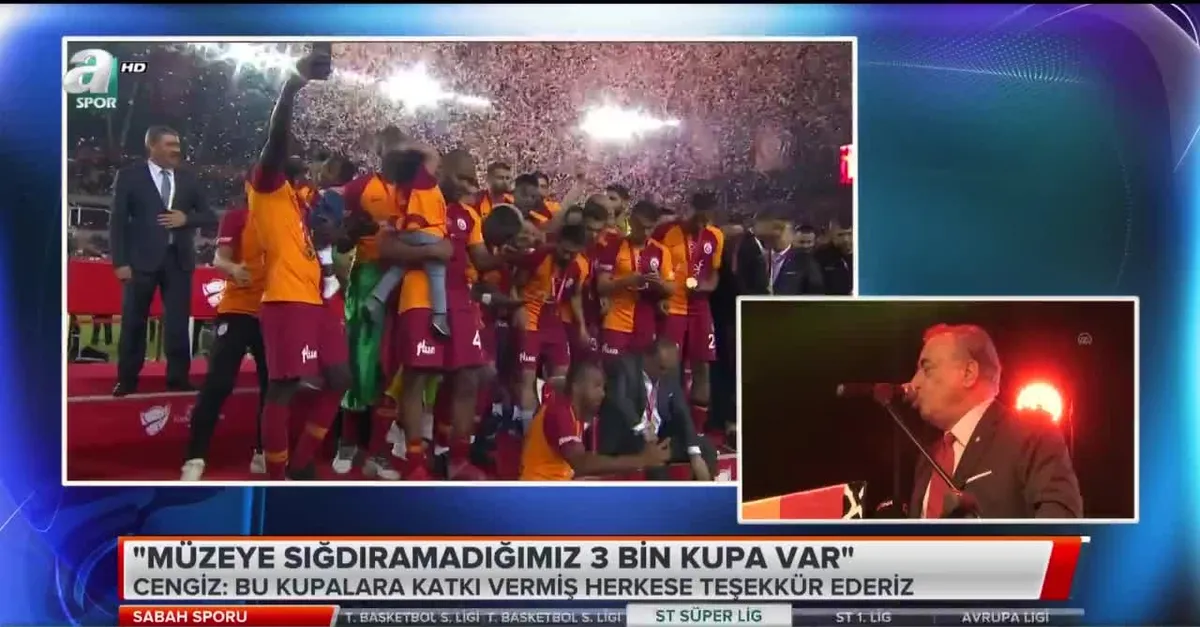 "Müzeye sığdıramadığımız 3 bin kupa var"