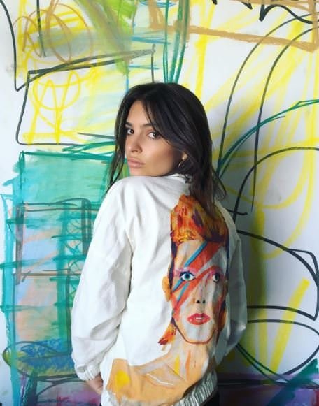 Emily Ratajkowski, Juventus’un gecesine damga vurdu