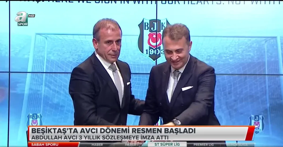 Beşiktaş'ta Avcı dönemi resmen başladı