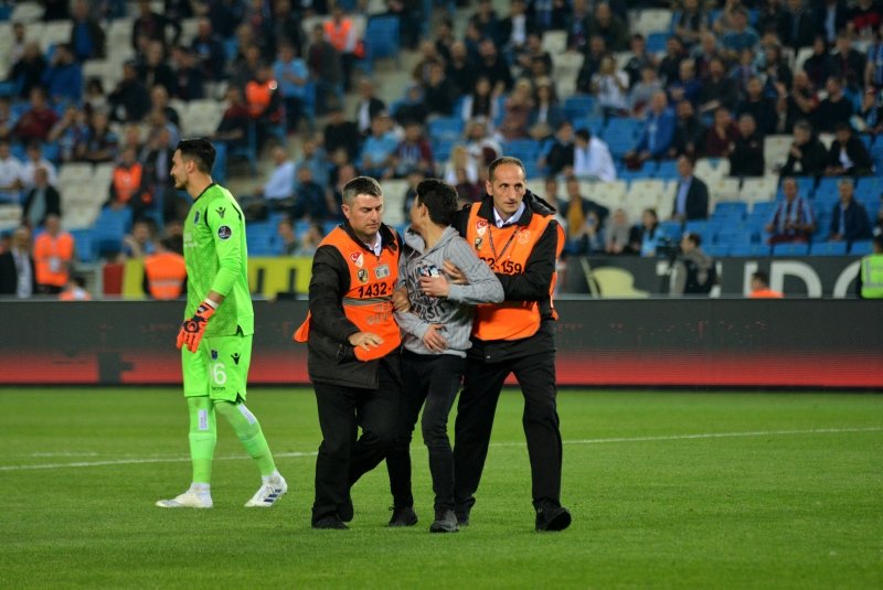 Trabzonspor - Kayserispor maçından kareler