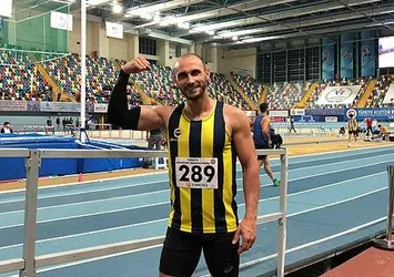 Atletler şov yaptı