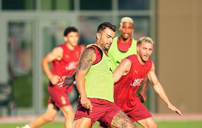 Galatasaray, çift antrenman yaptı