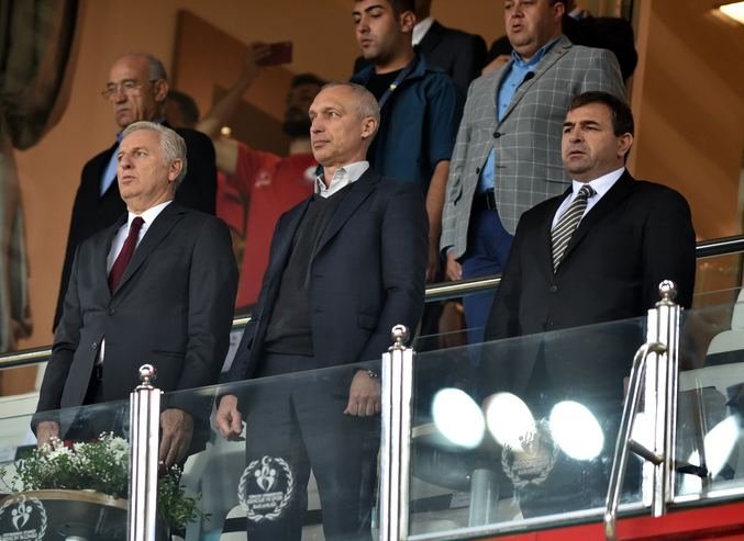 Türkiye - Ukrayna maçından kareler!