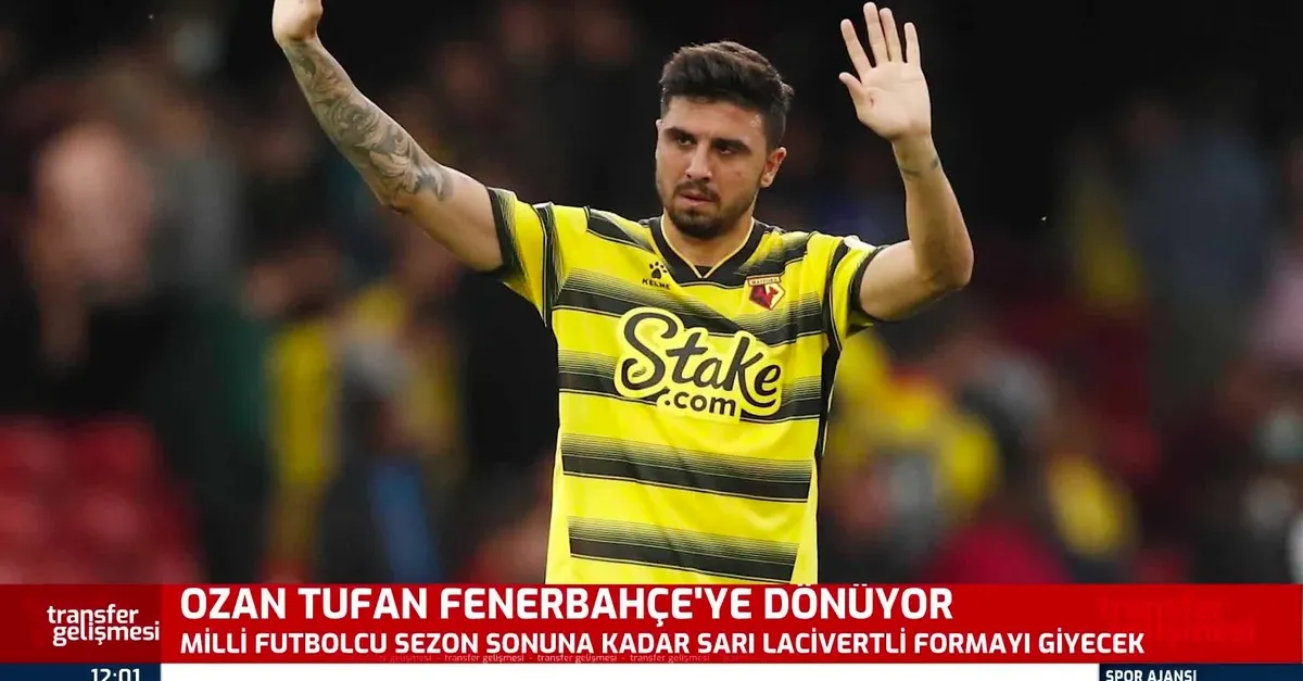 Ozan Tufan F.Bahçe'ye dönüyor!