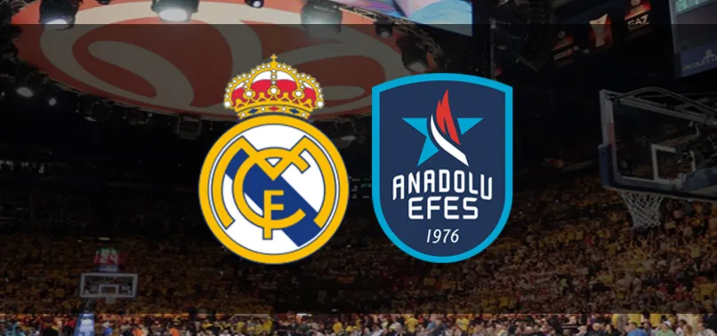 Real Madrid Anadolu Efes maçı CANLI