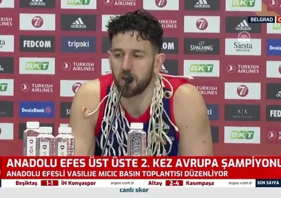 Vasilije Micic'ten şampiyonluk sözleri!