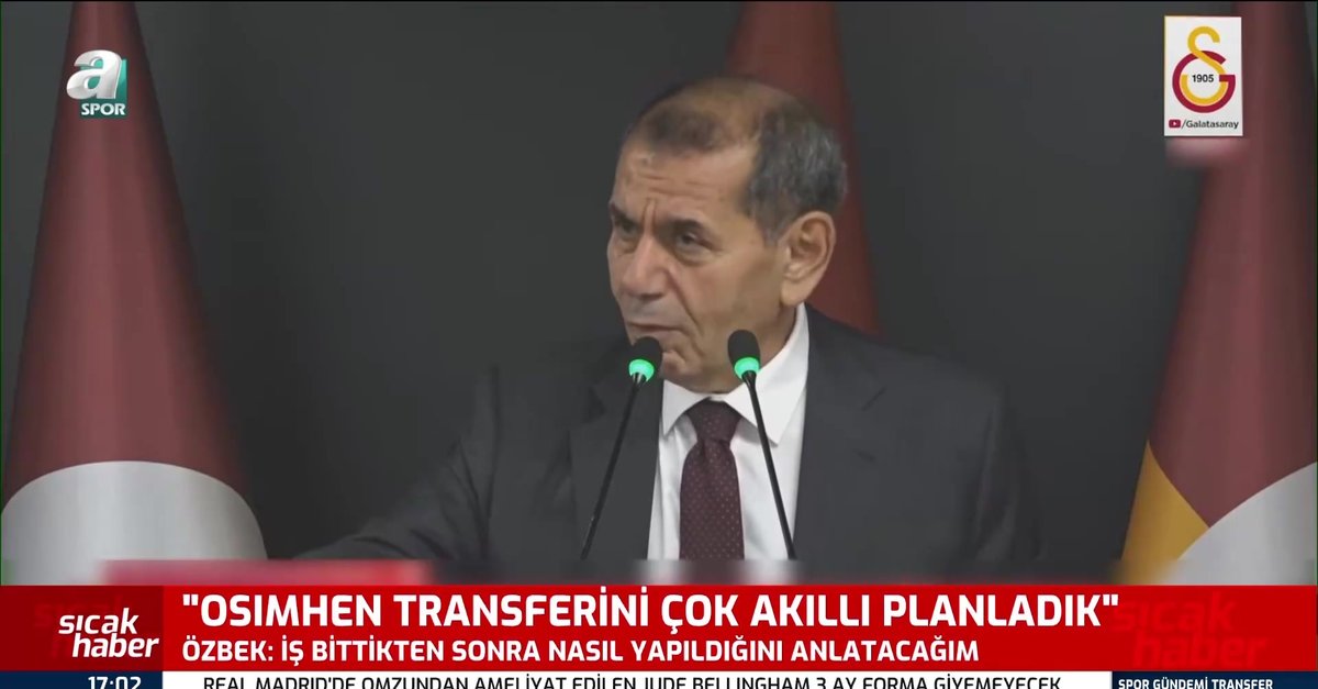 Dursun Özbek'ten Osimhen transferi açıklaması!