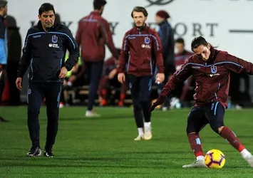 Trabzonspor pas çalışması yaptı