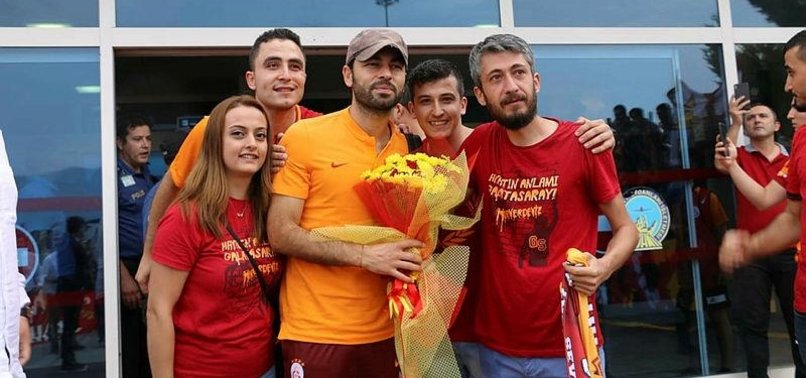 Galatasaray kafilesi Denizli'de