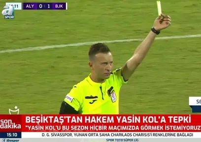 Beşiktaş'tan Yasin Kol'a sert tepki