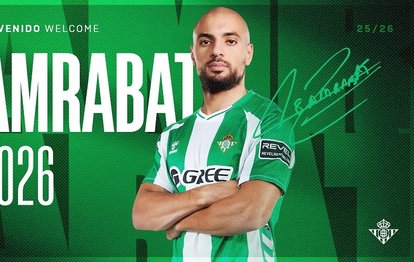TRANSFER HABERİ: Fenerbahçe Sofyan Amrabat’ın takımdan ayrıldığını duyurdu