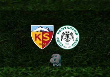 Kayserispor - Konyaspor | CANLI