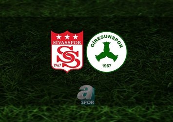 Sivasspor - Giresunspor | CANLI