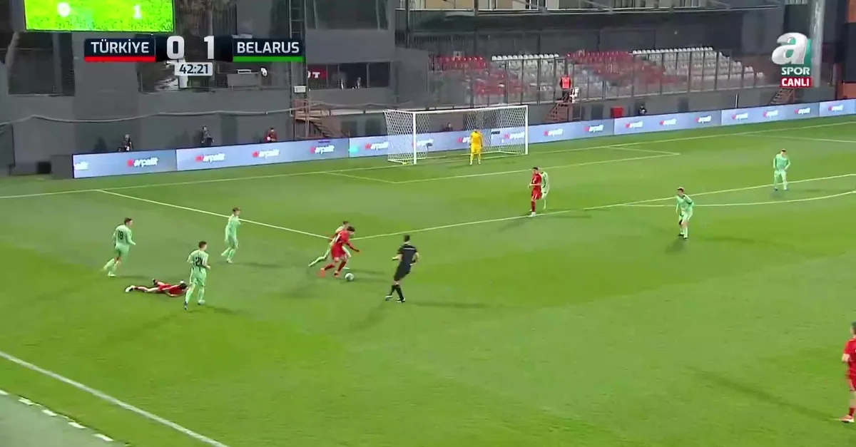 GOL | Türkiye U21 1-1 Belarus U21
