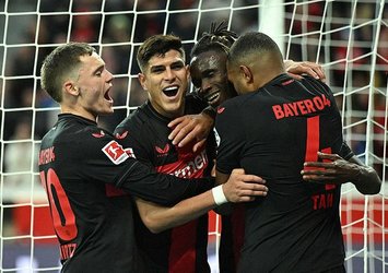 Leverkusen 4 golle liderliği aldı!