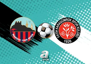 Mardin 1969 Spor-Karagümrük maçı detayları