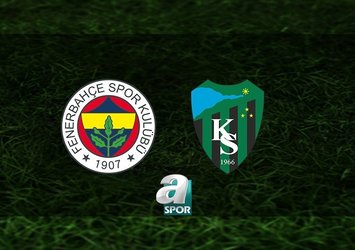 Fenerbahçe-Kocaelispor | CANLI MAÇ