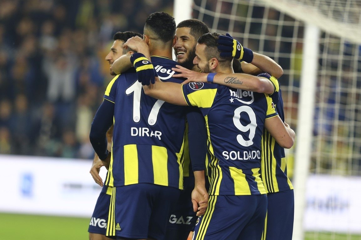Fenerbahçe Göztepe maçından kareler