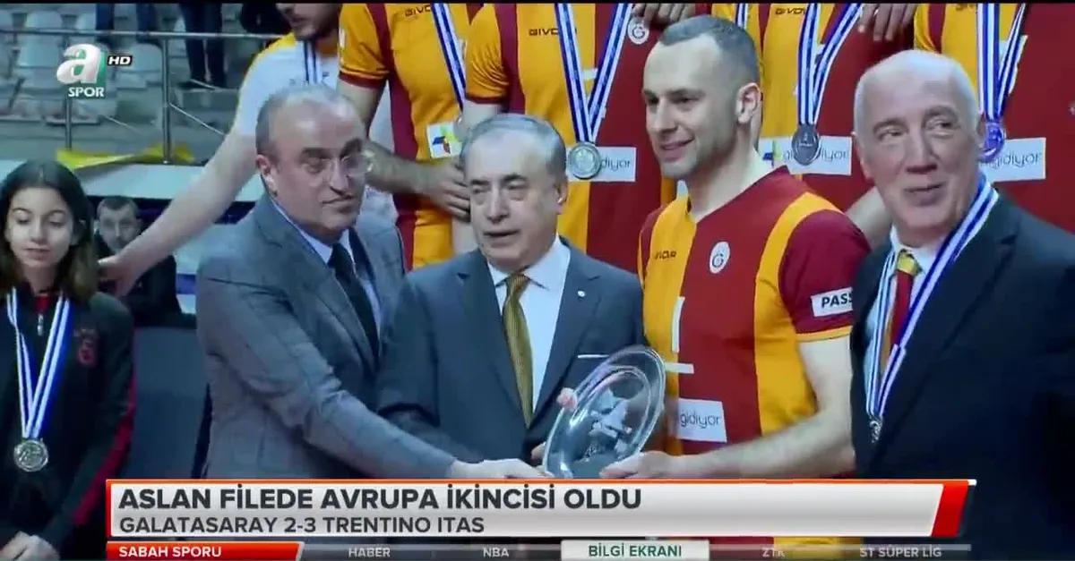 Aslan filede Avrupa ikincisi oldu