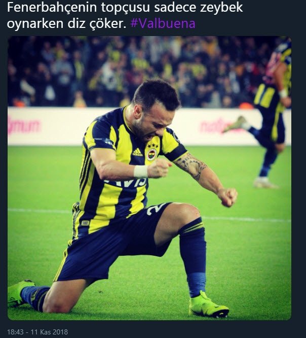Sosyal medyada Valbuena çılgınlığı!