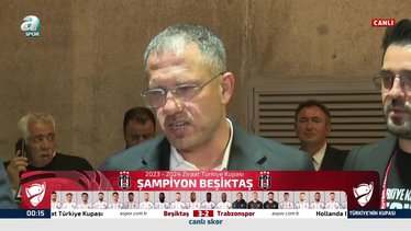 Beşiktaş Teknik Sorumlusu Serdar Topraktepe'den şampiyonluk sözleri! "Geriye düşmemize rağmen..."