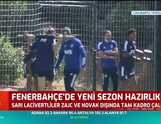 Fenerbahçe'de yeni sezon hazırlıkları