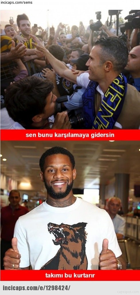 Fenerbahçe - ManU capsleri