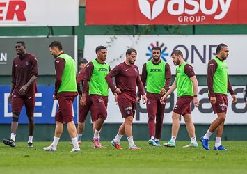 Trabzonspor Rizespor mesaisine devam ediyor