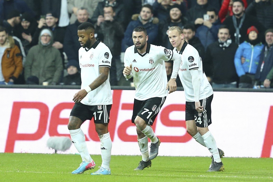 Beşiktaş - Bursaspor maçından kareler!